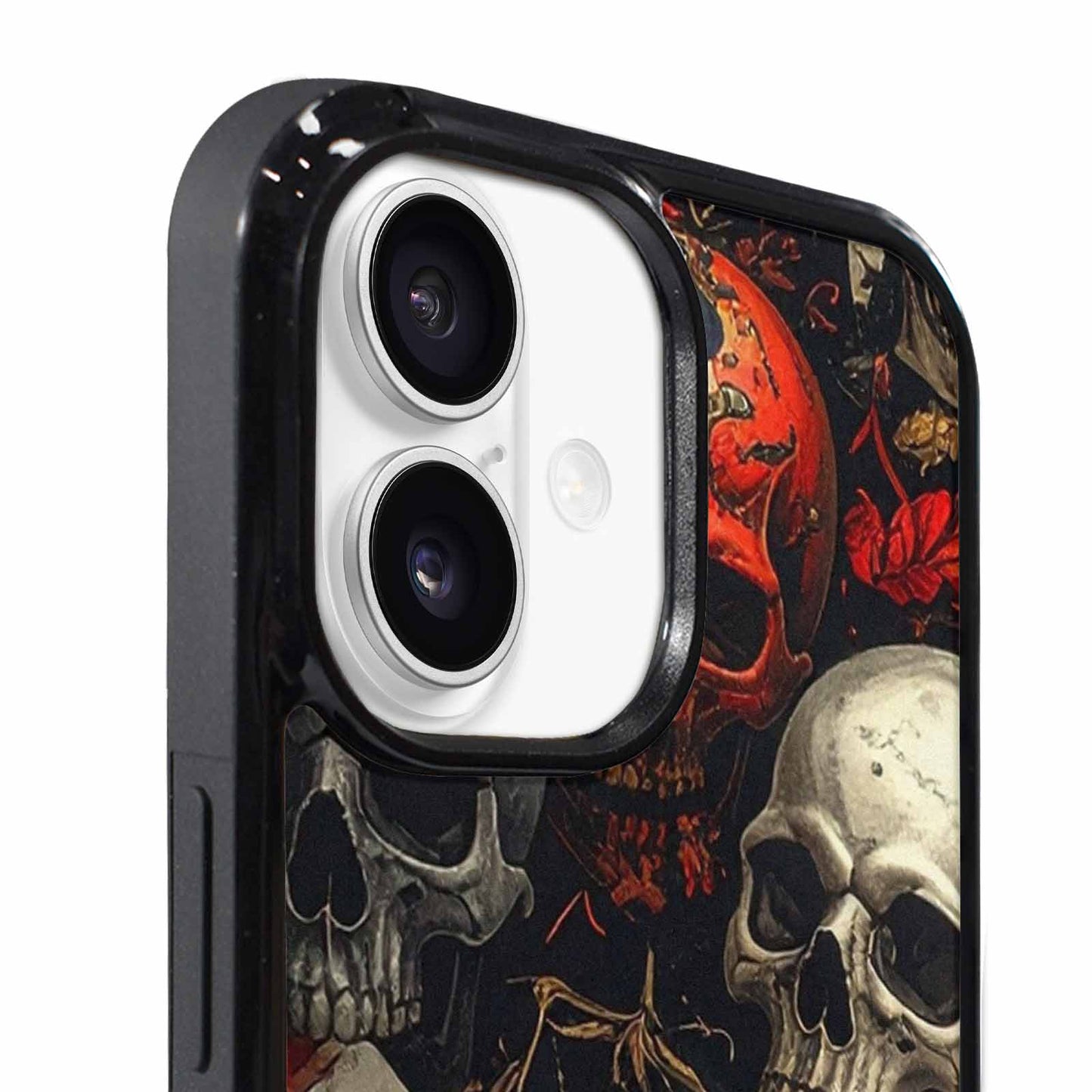iPhone 17 Case — Skull Dark Art Gothic Print Gothic, Custom Made Phone Cover