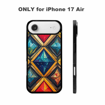 iPhone 17 Air Case — Vintage Summer Diamond Retro Vintage, Custom Art Phone Cover
