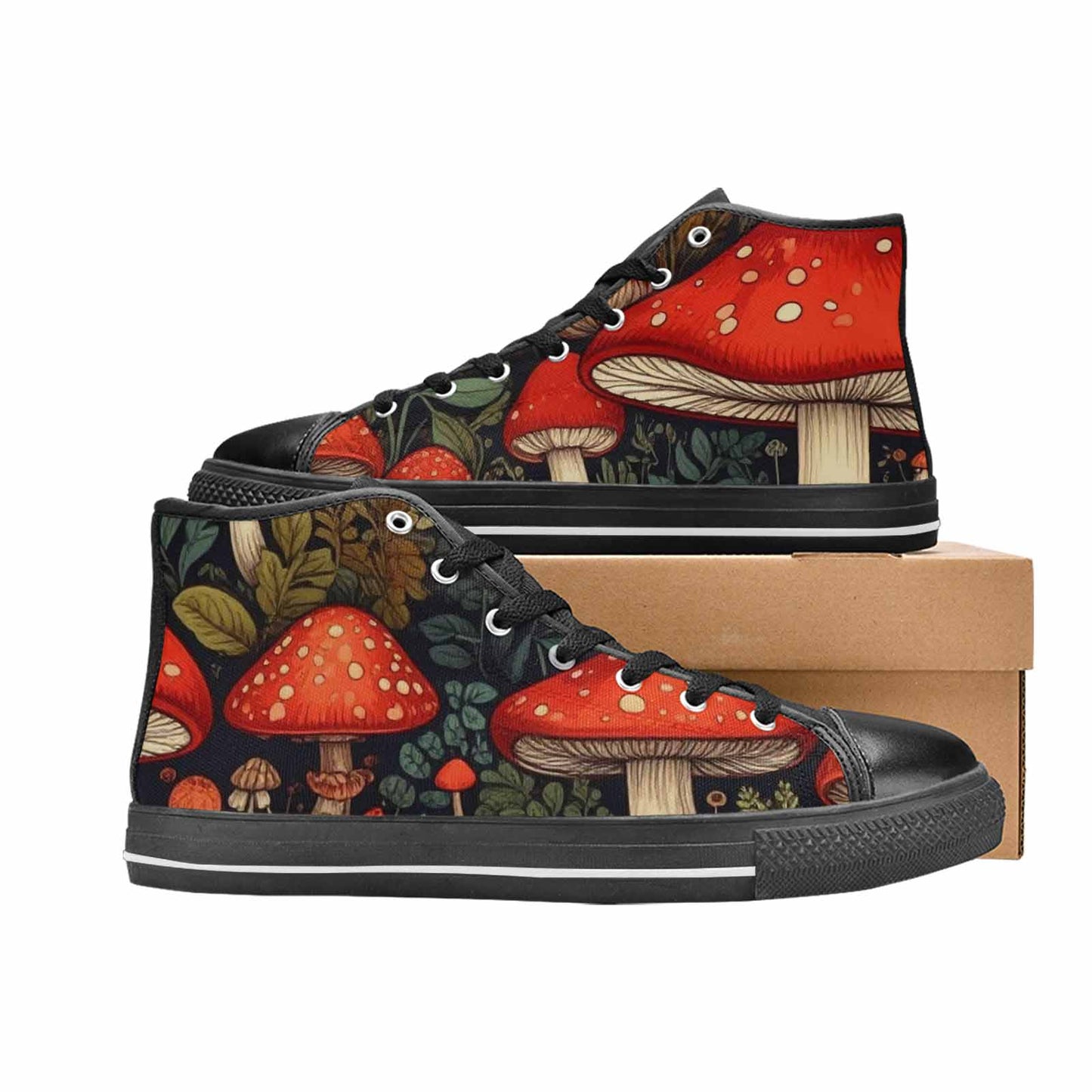 MEN'S Mushroom High Top Canvas Y2K Sneakers
