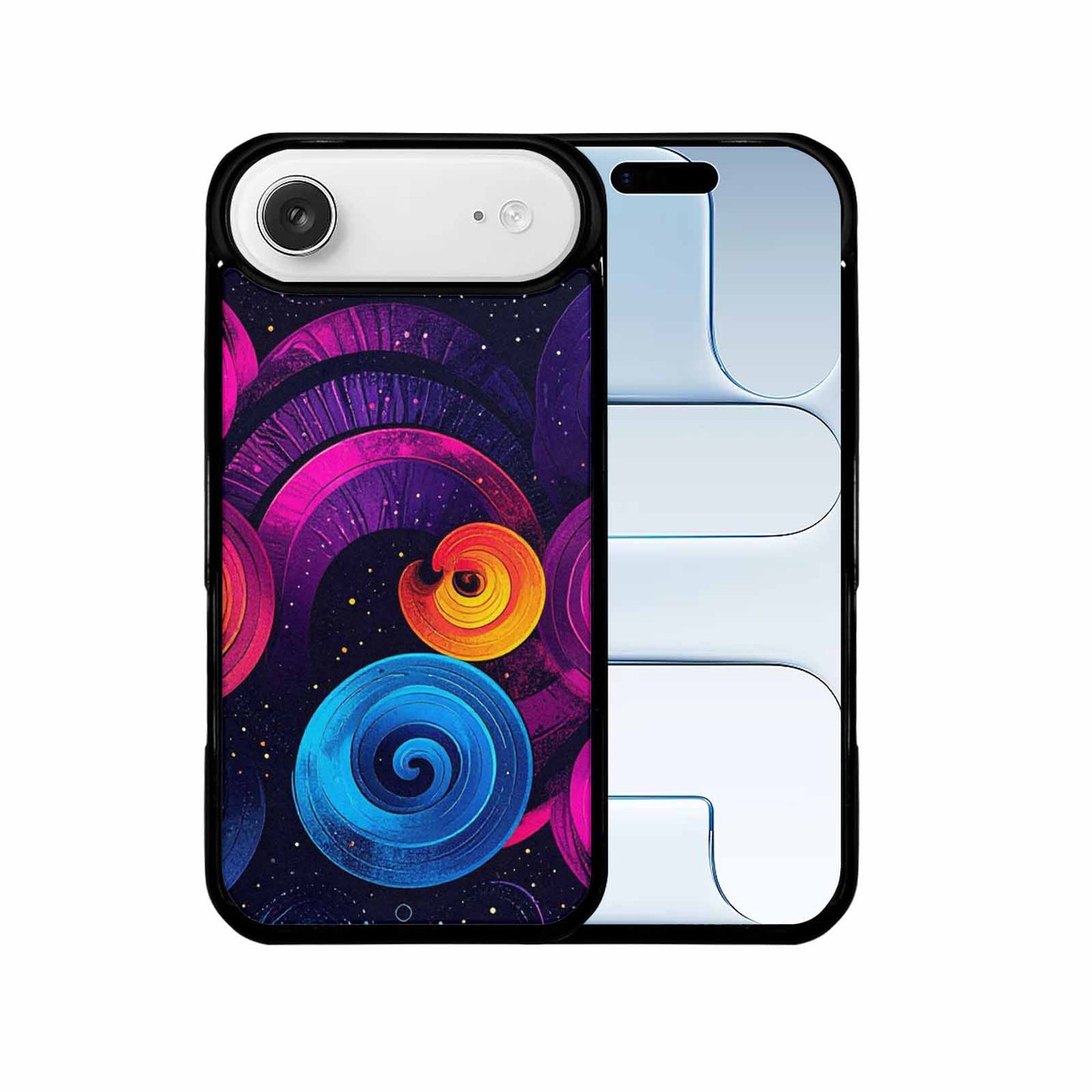 iPhone 17 Air Case — Rose Galaxy Art Seamless Pattern Galaxy, Customized Protective Case