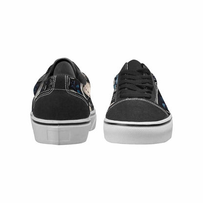 WOMEN'S Mushrooms (general) Lace-Up Canvas Vivid Sneakers