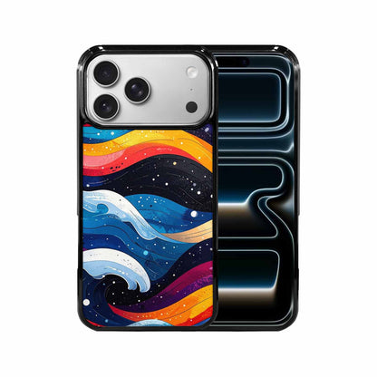 iPhone 17 Pro Max Case — Glossy Winter Wave Cartoon Cute, Customized Protective Case