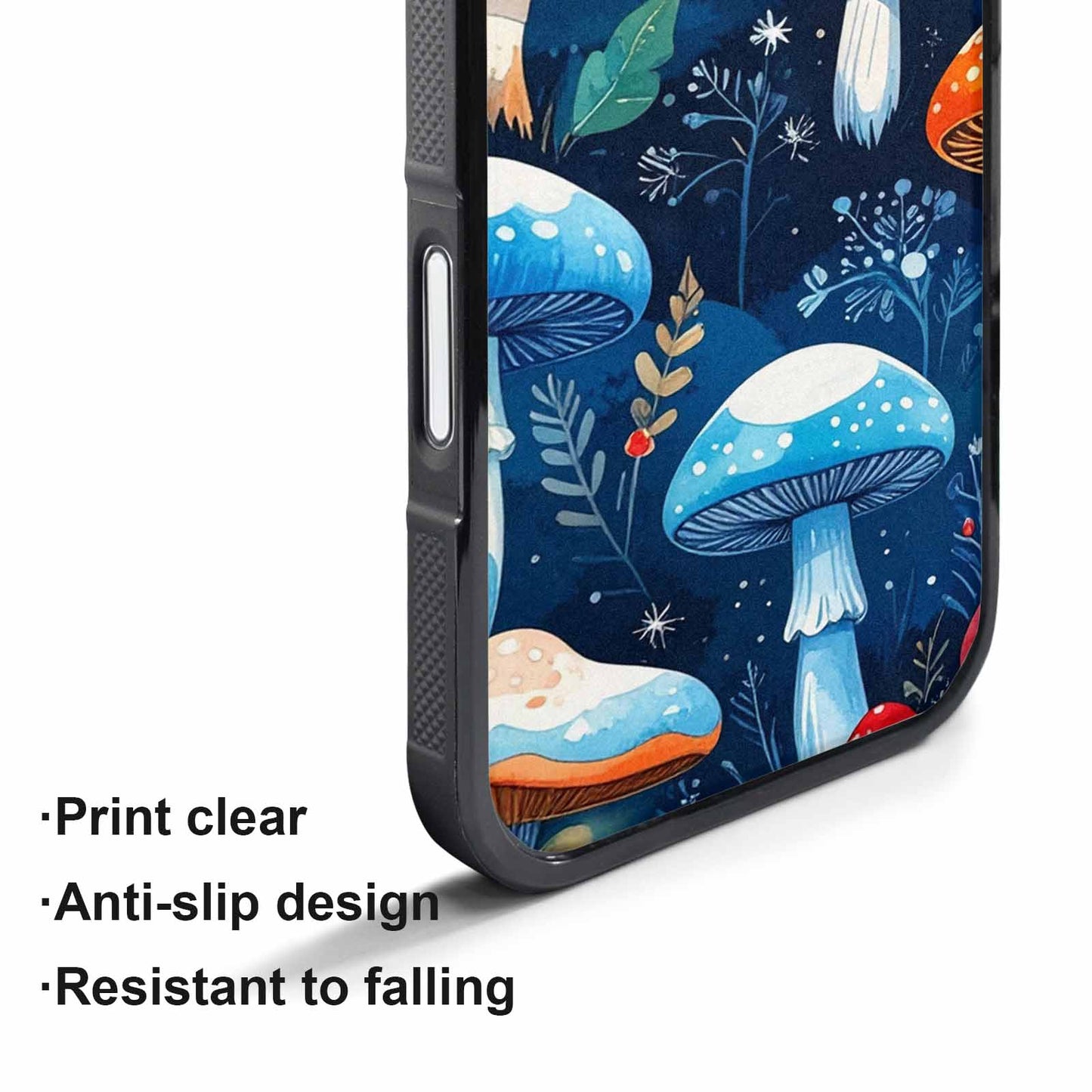 iPhone 17 Air Case — Vivid Winter Mushroom Seamless Cartoon Cute, Customized Protective Case