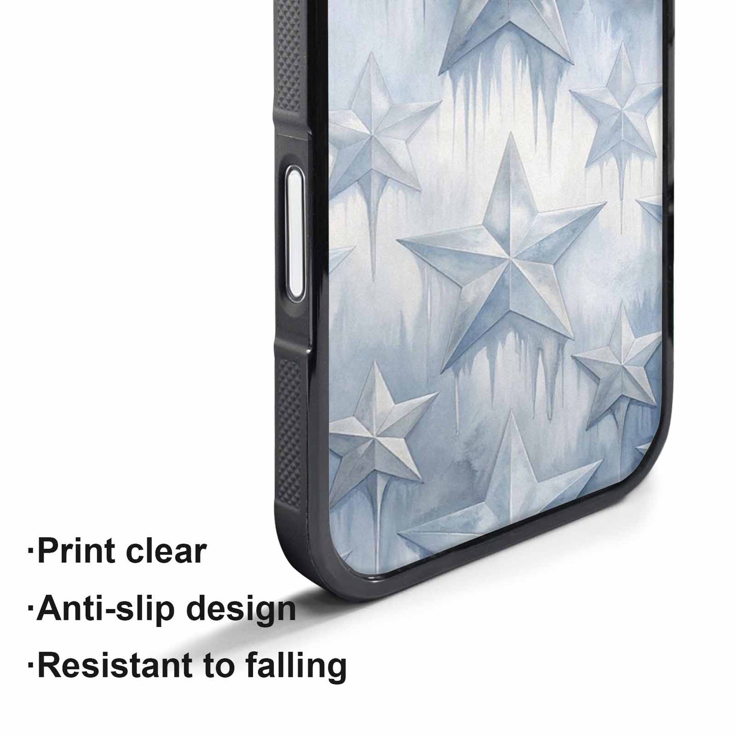 iPhone 17 Pro Case — Seamless Tileable Pattern Of Overlapping Galaxy, Custom Printed Phone Case
