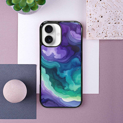 iPhone 16 Case — Galaxy Aurora Nebula, Custom Designed Case Cover