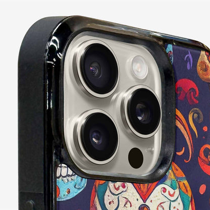 iPhone 16 Pro Case — Day Dead Sugar Skull Art 100s, Unique Phone Case Design