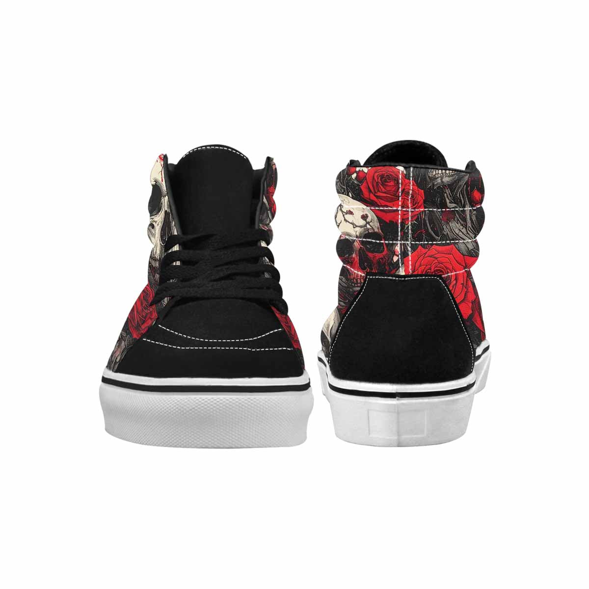 MEN'S Skull Roses High Top Canvas Dreamlike Shoes