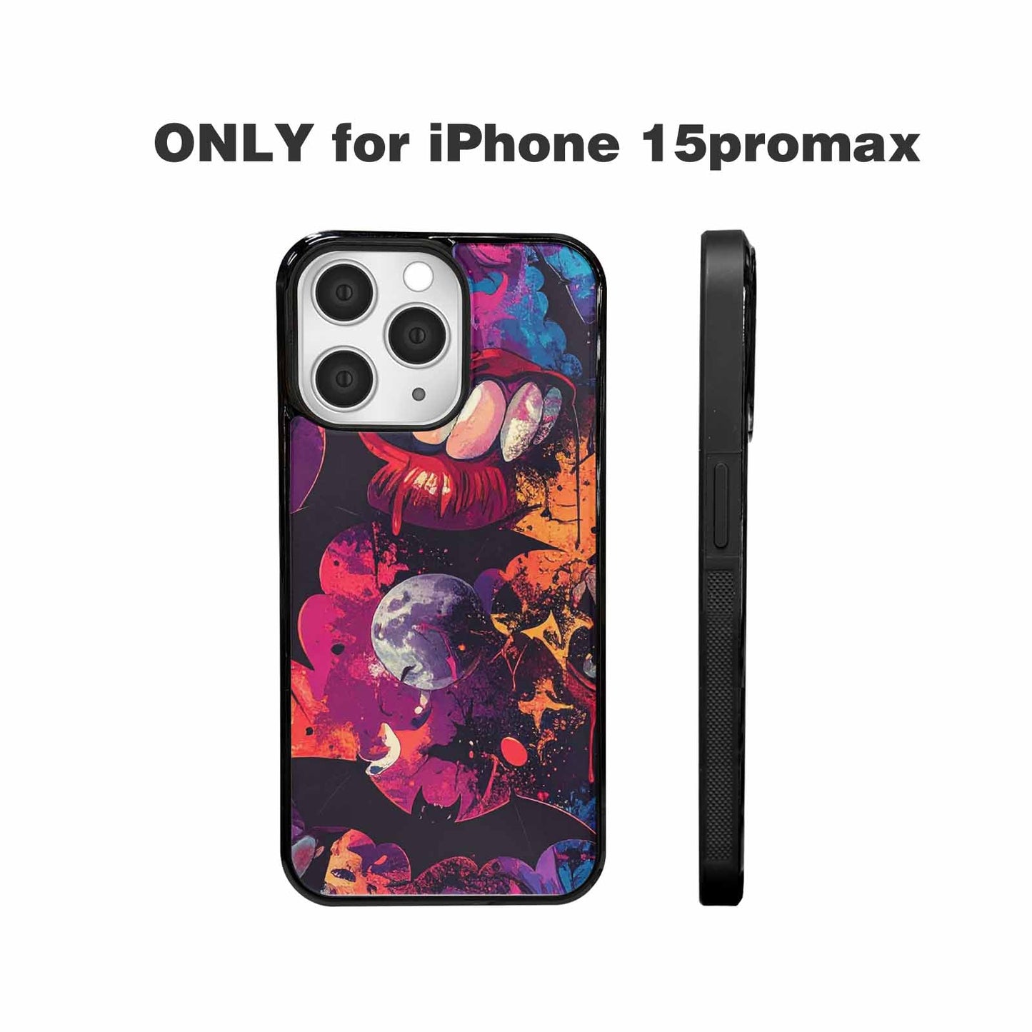 iPhone 15 Pro Max Case — Vampire Fangs Bats Vampire Fangs And, Custom Made Phone Cover