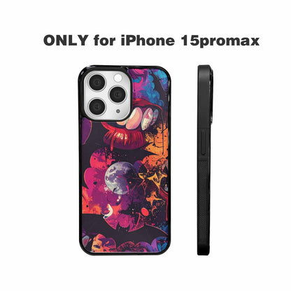 iPhone 15 Pro Max Case — Vampire Fangs Bats Vampire Fangs And, Custom Made Phone Cover
