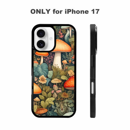 iPhone 17 Case — Mushrooms Botanicalmushrooms P Nqy Floral, Custom Print Case Cover