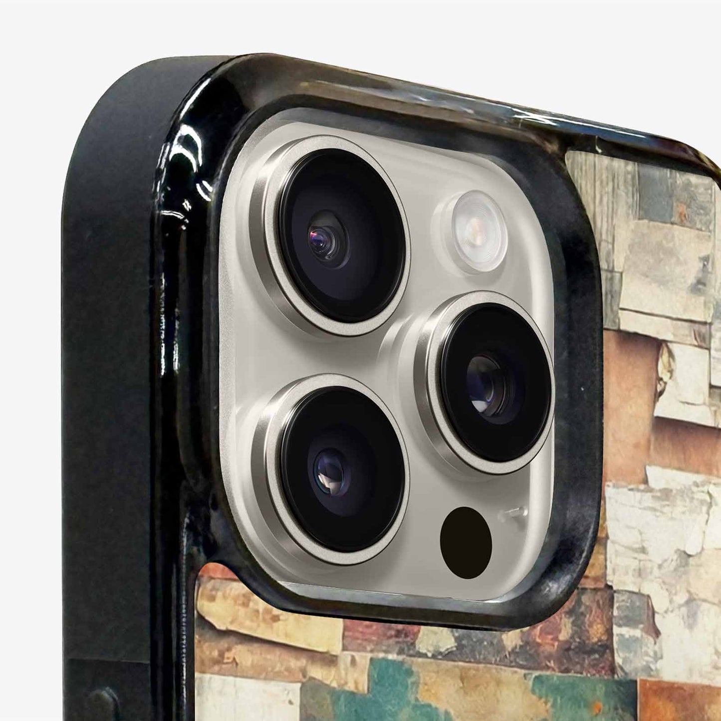 iPhone 16 Pro Max Case — Distressed Grunge Texture Pattern Hundreds Of, Custom Art Phone Cover