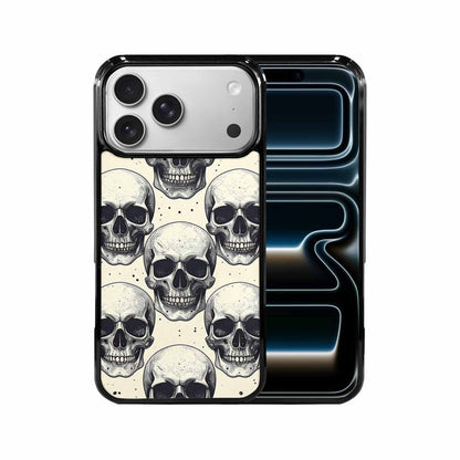 iPhone 17 Pro Max Case — Skull Dark Art Gothic Print Gothic, Custom Printed Phone Case