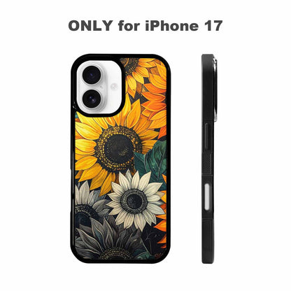 iPhone 17 Case — Blend Melt Them Together Floral, Unique Phone Case Design