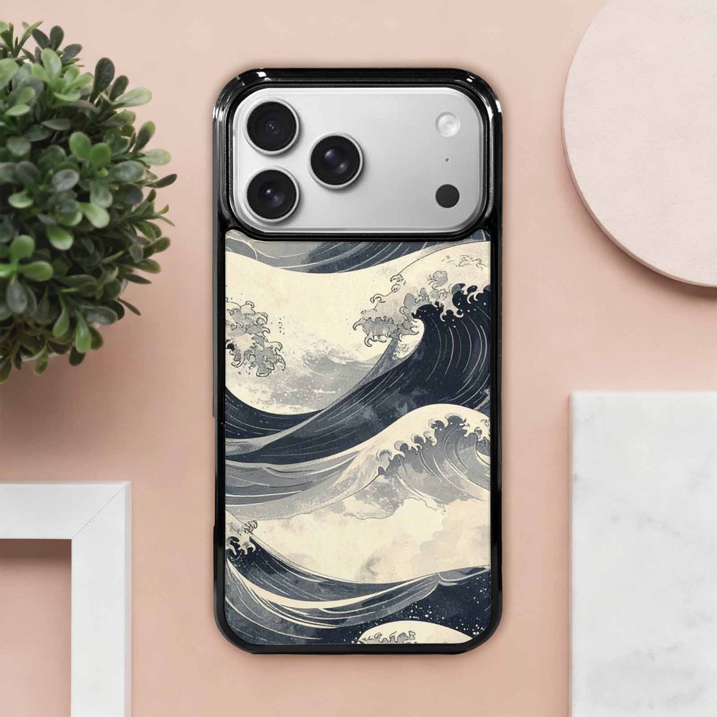 iPhone 17 Pro Max Case — Vintage Americana Wave Retro Vintage, Personalized Phone Case