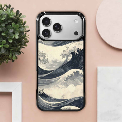 iPhone 17 Pro Max Case — Vintage Americana Wave Retro Vintage, Personalized Phone Case
