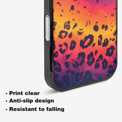 iPhone 16 Case — Leopard Print Gradient, Custom Made Phone Cover