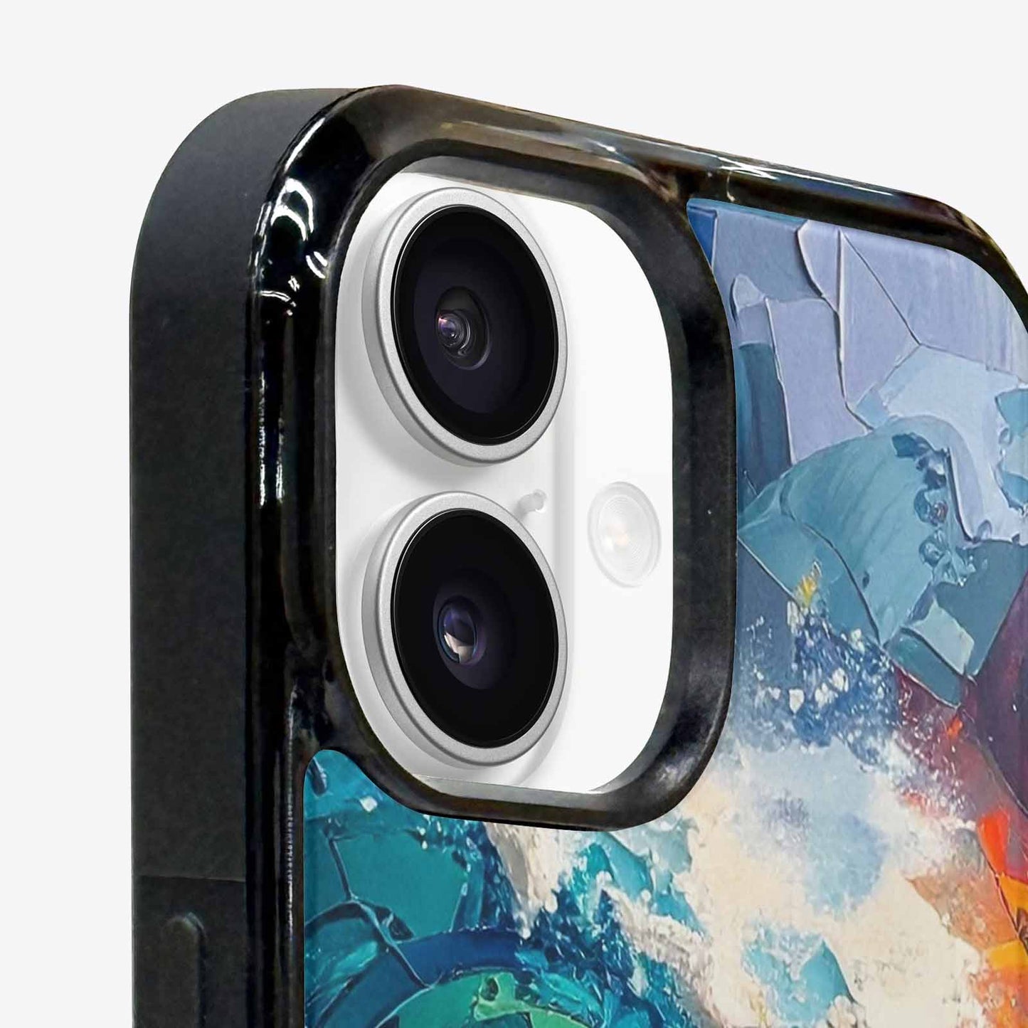 iPhone 16 Case — Wave Crest Splash Wave Crest Splash, Custom Print Case Cover