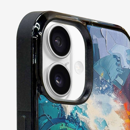 iPhone 16 Case — Wave Crest Splash Wave Crest Splash, Custom Print Case Cover