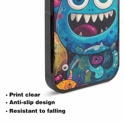 iPhone 15 Plus Case — Goofy Cartoon Monster, Original Design Phone Case