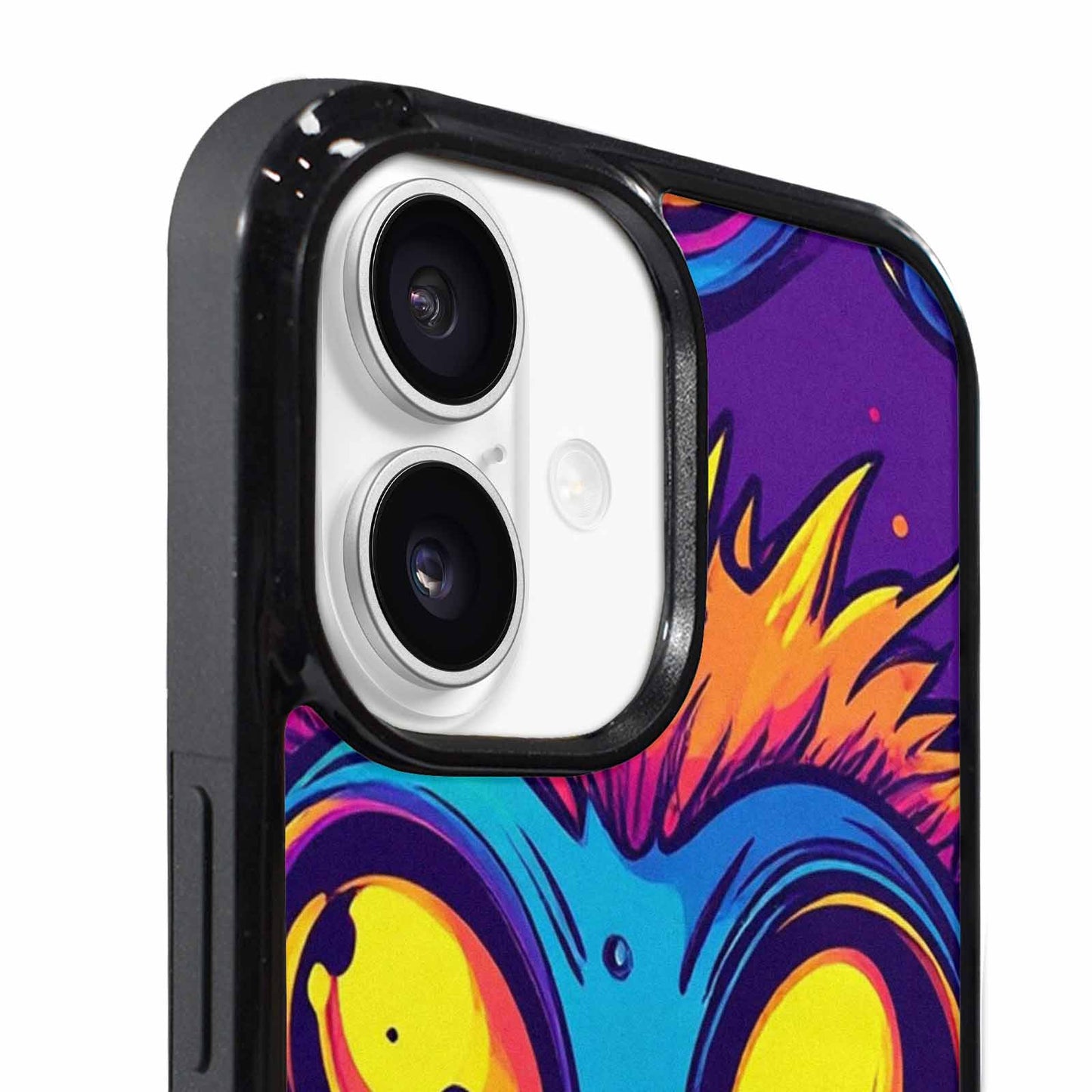 iPhone 17 Case — Alien Ufo Cartoon Art Alien Scifi, Unique Phone Case Design