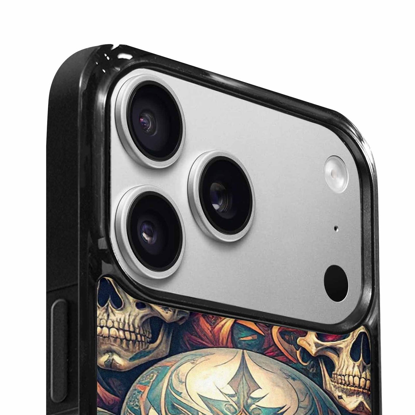 iPhone 17 Pro Max Case — Skull Dark Art Gothic Print Gothic, Custom Phone Case