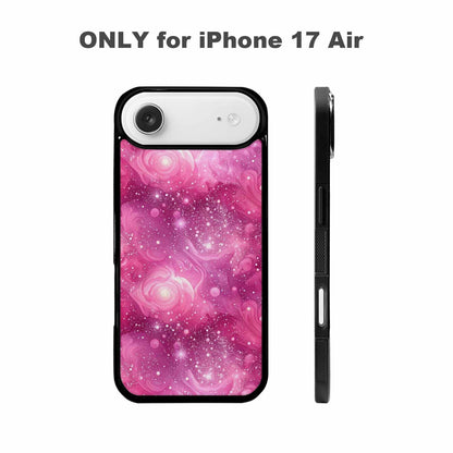 iPhone 17 Air Case — Galaxy Art Pink Aurora Small Galaxy, Unique Phone Case Design