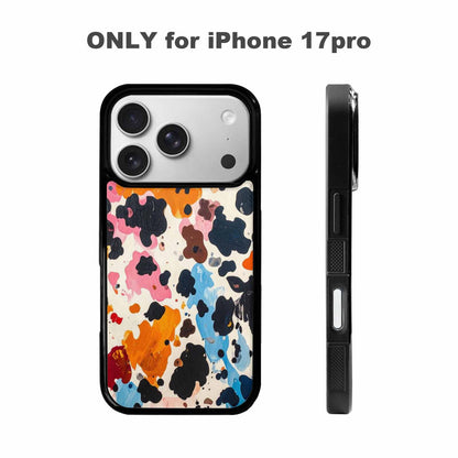 iPhone 17 Pro Case — Small Cow Animal Print Skin Animal, Custom Designed Case Cover