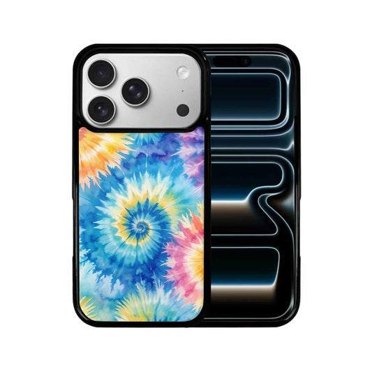 iPhone 17 Pro Case — Small Tie Dye Swirl Pattern Tie, Custom Designed Case Cover