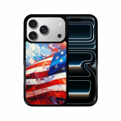 iPhone 17 Pro Case — Usa Flag Stars And Stripes Galaxy, Personalized Phone Case
