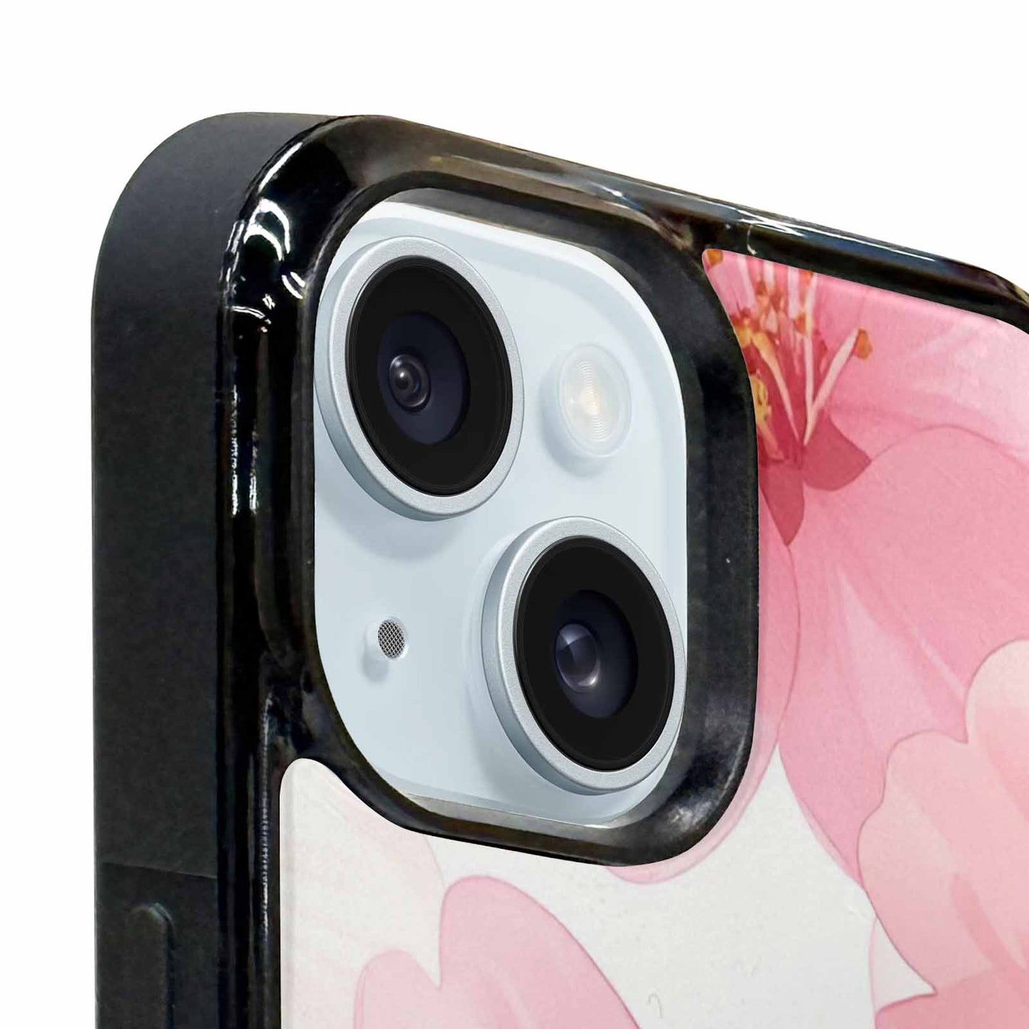 iPhone 15 Plus Case — Japanese Cherry Blossom, Custom Designed Case Cover