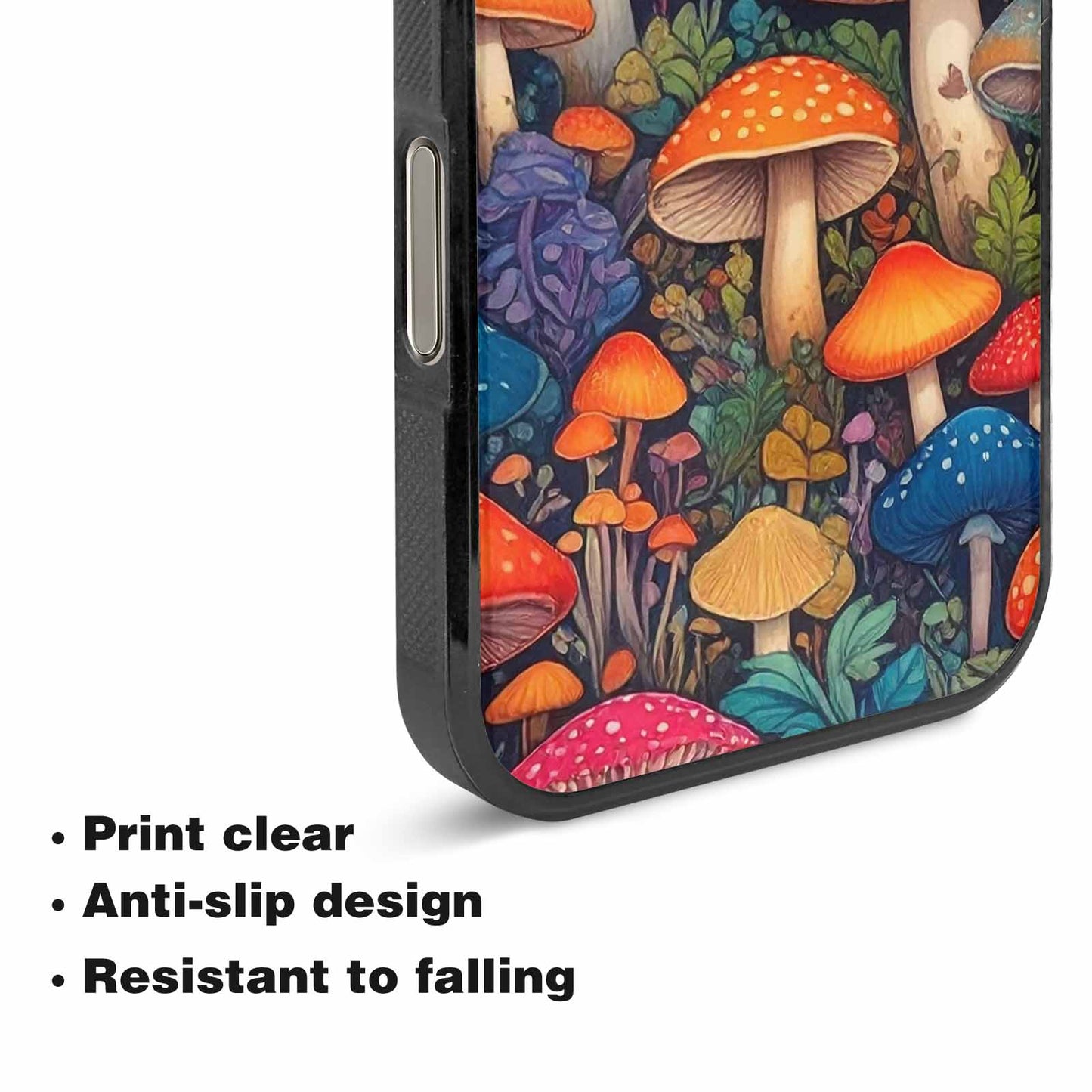 iPhone 16 Pro Max Case — Mushrooms General Mushrooms Pa, Custom Made Phone Cover