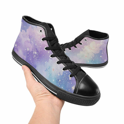 MEN'S Galaxy Art - High Top Canvas Vivid Sneakers