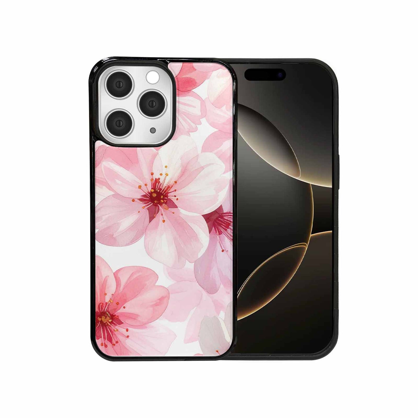 iPhone 15 Pro Max Case — Japanese Cherry Blossom, Custom Printed Phone Case