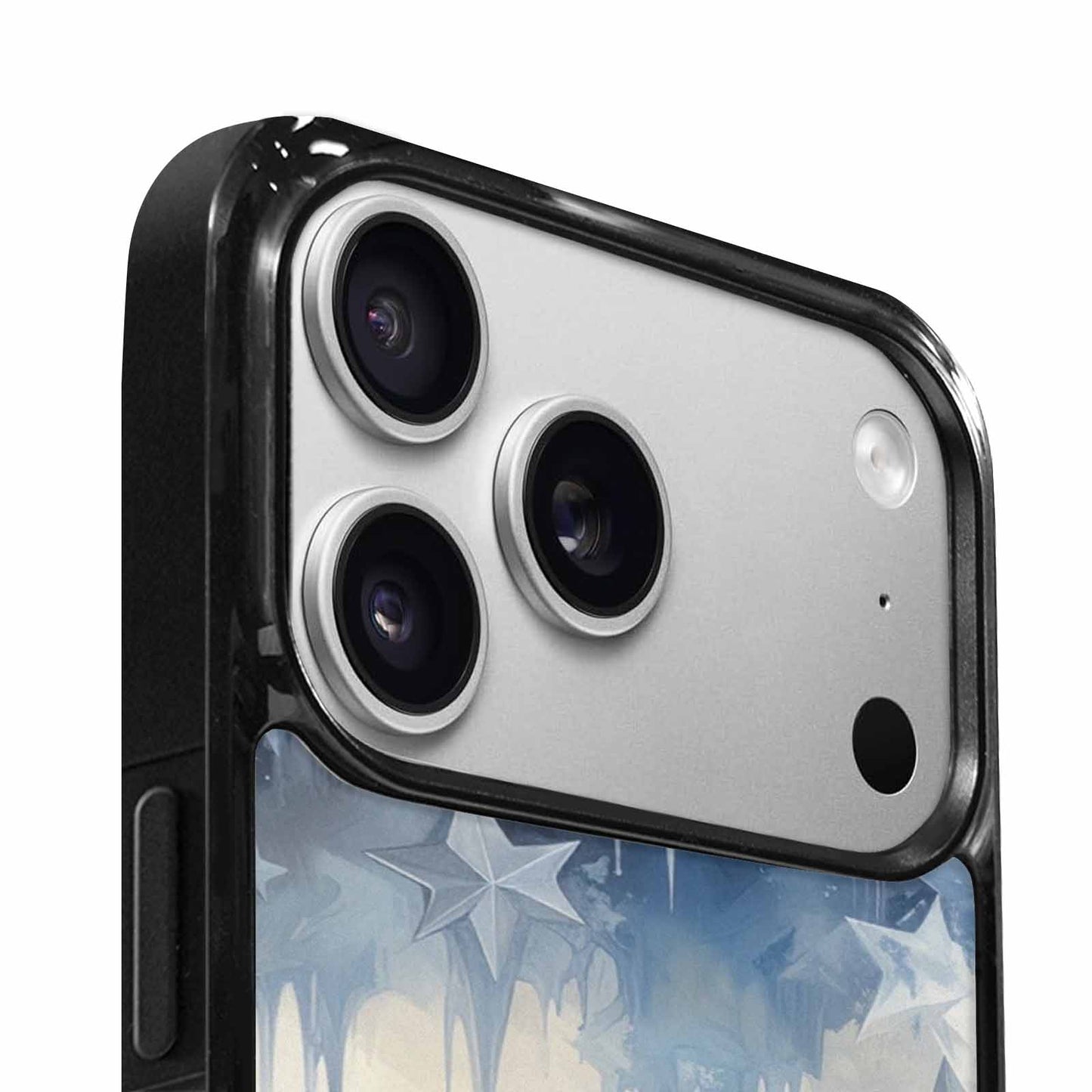 iPhone 17 Pro Case — Seamless Tileable Pattern Of Overlapping Galaxy, Custom Art Phone Cover