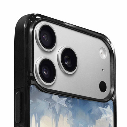 iPhone 17 Pro Case — Seamless Tileable Pattern Of Overlapping Galaxy, Custom Art Phone Cover