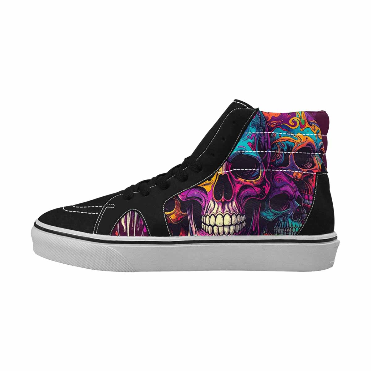 MEN'S Skull Dark Art Gothic Print Pattern 2 Ferion