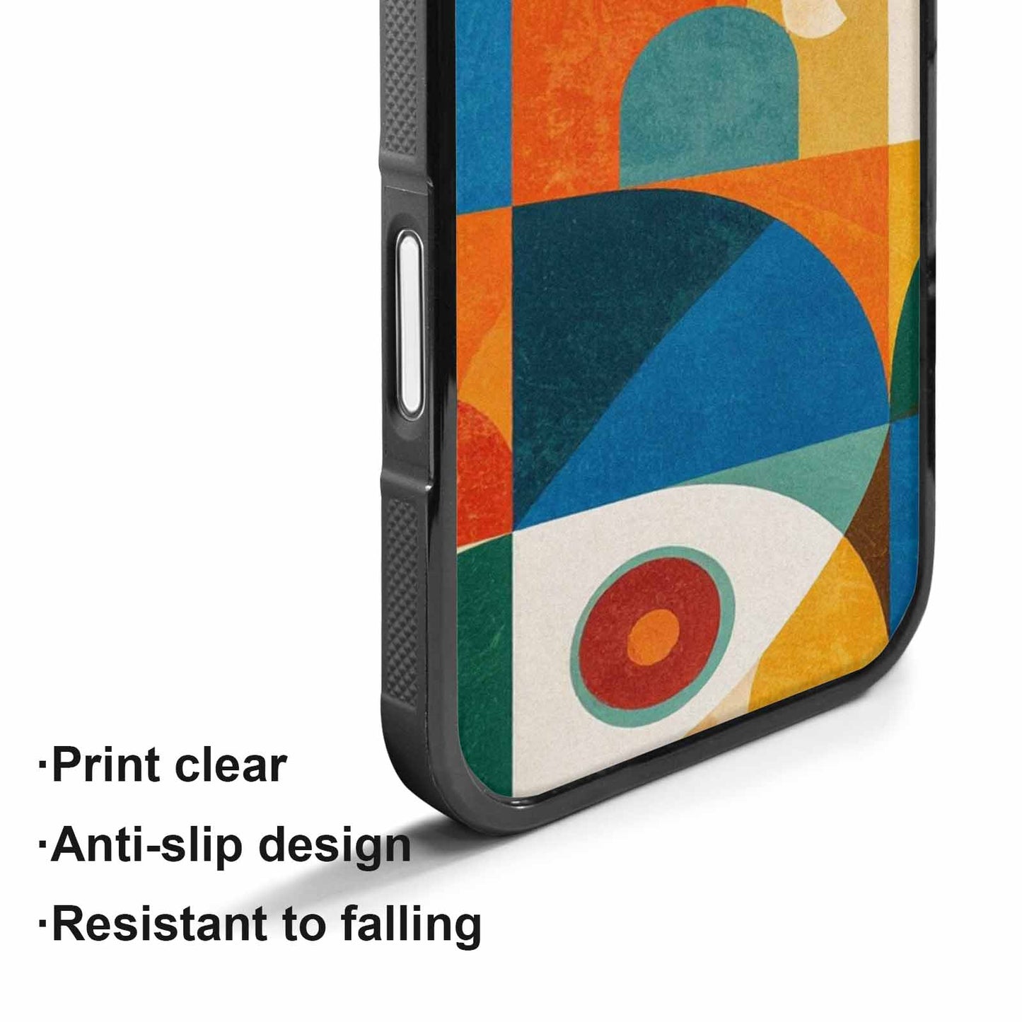 iPhone 17 Case — Memphis Art Pattern (1) Retro Vintage, Custom Printed Phone Case