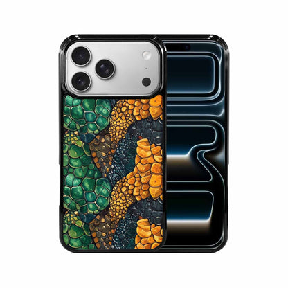 iPhone 17 Pro Max Case — Small Snake Skin Reptile Original Art, Original Design Phone Case