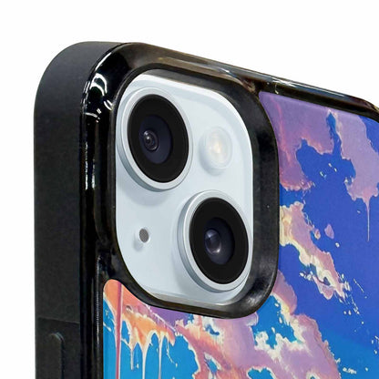 iPhone 15 Plus Case — Surrealist Desert Dreamscape, Custom Art Phone Cover