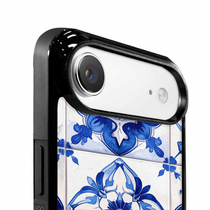 iPhone 17 Air Case — Talavera Tile Floral, Custom Printed Phone Case