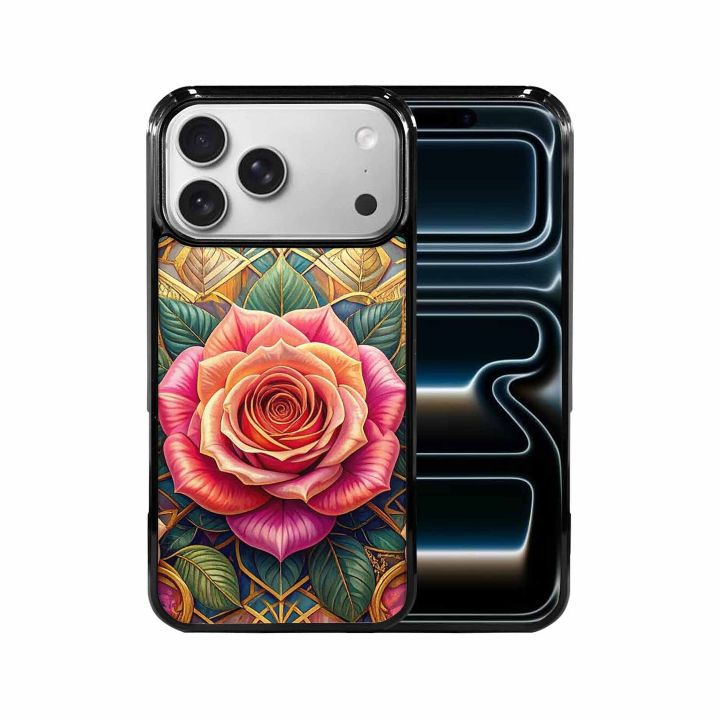 iPhone 17 Pro Max Case — Chrome Tie Dye Tie Dye, Unique Phone Case Design