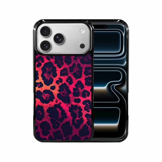iPhone 17 Pro Max Case — Leopard Print Dark Seamless Animal Print, Original Design Phone Case