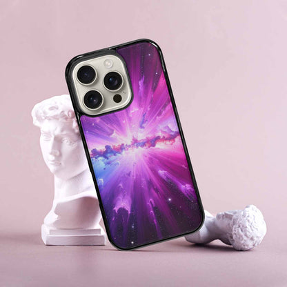 iPhone 16 Pro Case — Galaxy Nebula Galaxy Nebula Burs Jug, Custom Printed Phone Case