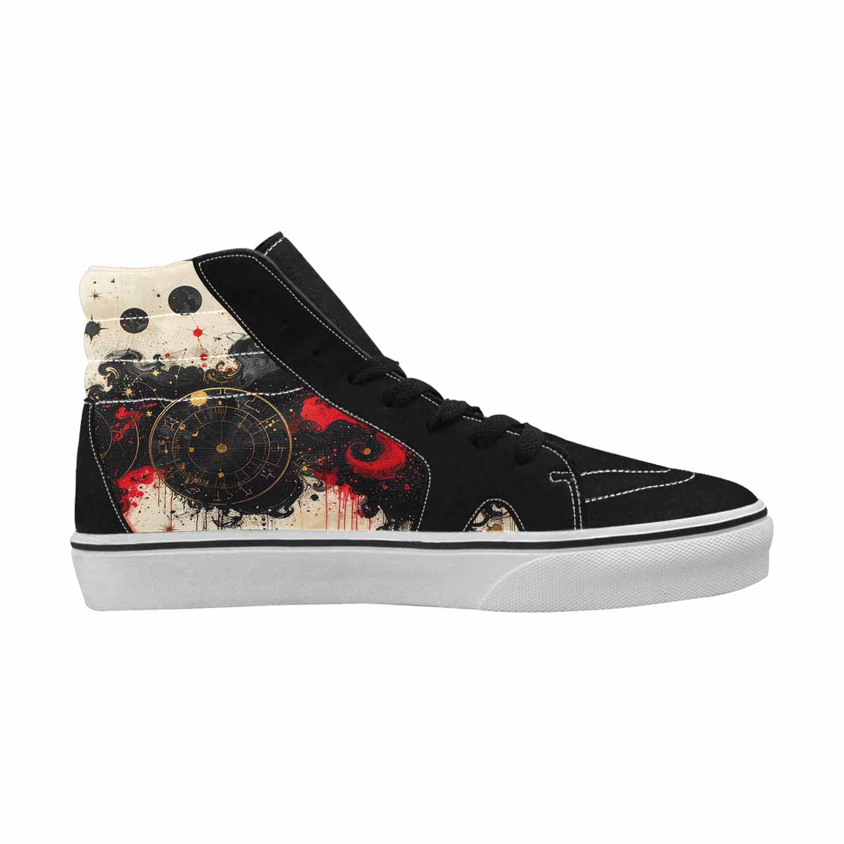 MEN'S Zodiac Constellation High Top Canvas Aesthetic Custom Shoes