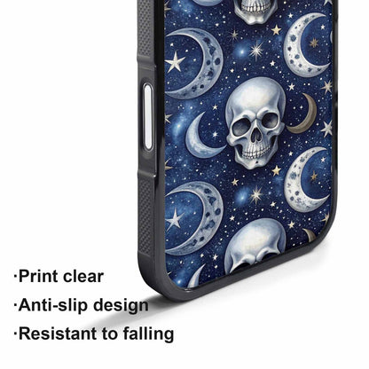 iPhone 17 Pro Max Case — Skull Dark Art Gothic Print Gothic, Personalized Phone Case