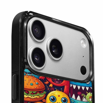 iPhone 17 Pro Case — Small Cartoon Monster Character Pattern Cartoon, Customized Protective Case