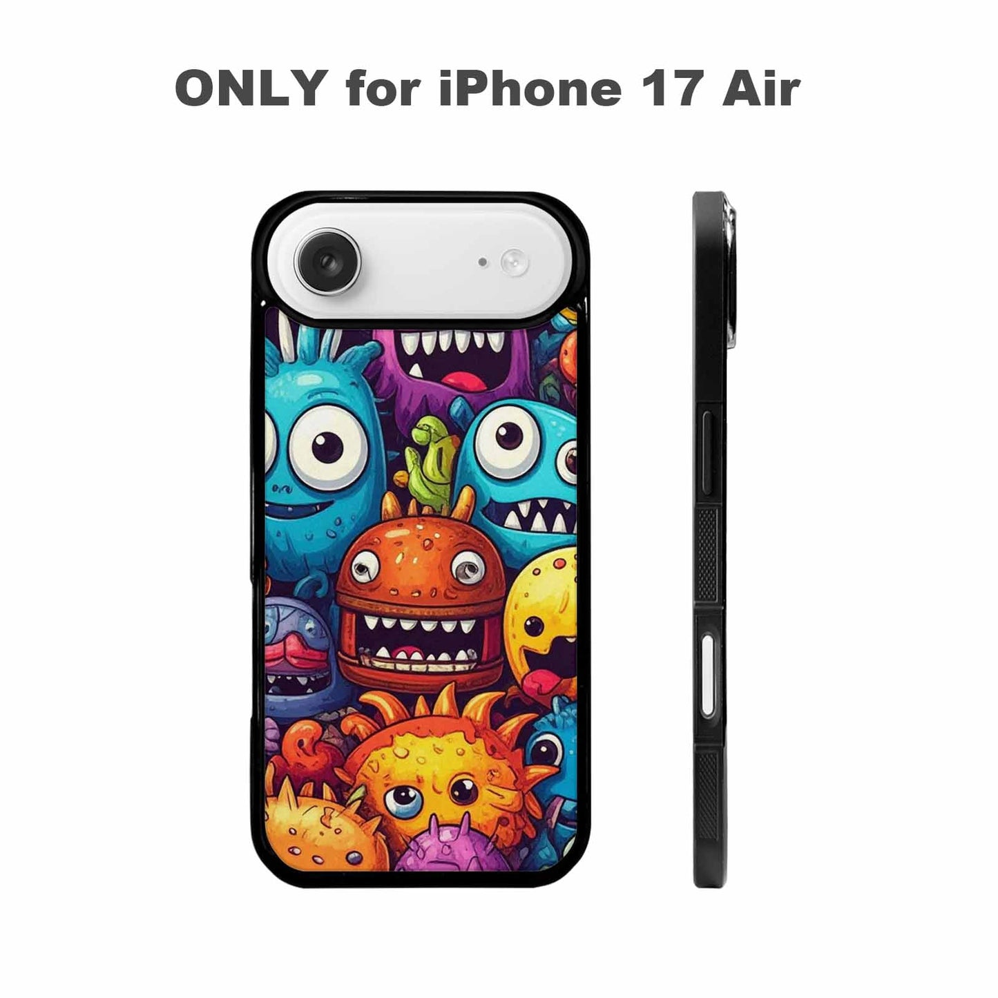 iPhone 17 Air Case — Small Cartoon Monster Character Pattern Cartoon, Original Design Phone Case