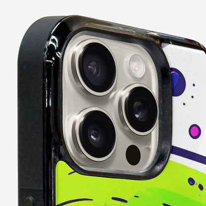 iPhone 16 Pro Max Case — Acid Wash Cartoon, Personalized Phone Case