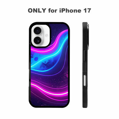 iPhone 17 Case — Neon Cartoon Retro Vintage, Custom Phone Case