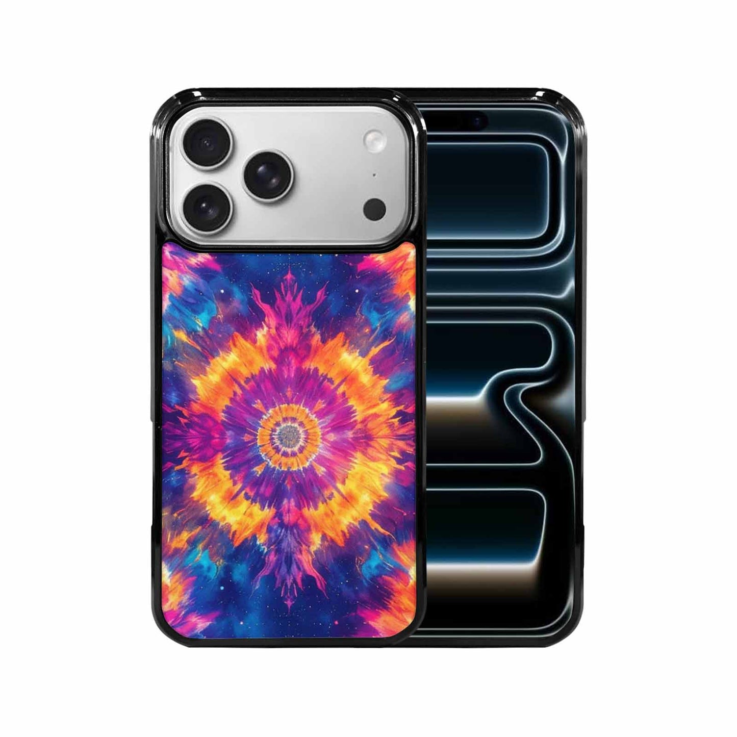 iPhone 17 Pro Max Case — Tie Dye Galaxy Art Tie Dye, Personalized Phone Case